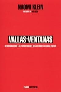 VALLAS Y VENTANAS | 9788449313288 | KLEIN, NAOMI | Librería Castillón - Comprar libros online Aragón, Barbastro