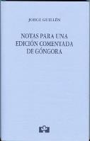 NOTAS PARA UNA EDICION COMENTADA DE GONGORA | 9788489707504 | GUILLEN, JORGE | Librería Castillón - Comprar libros online Aragón, Barbastro