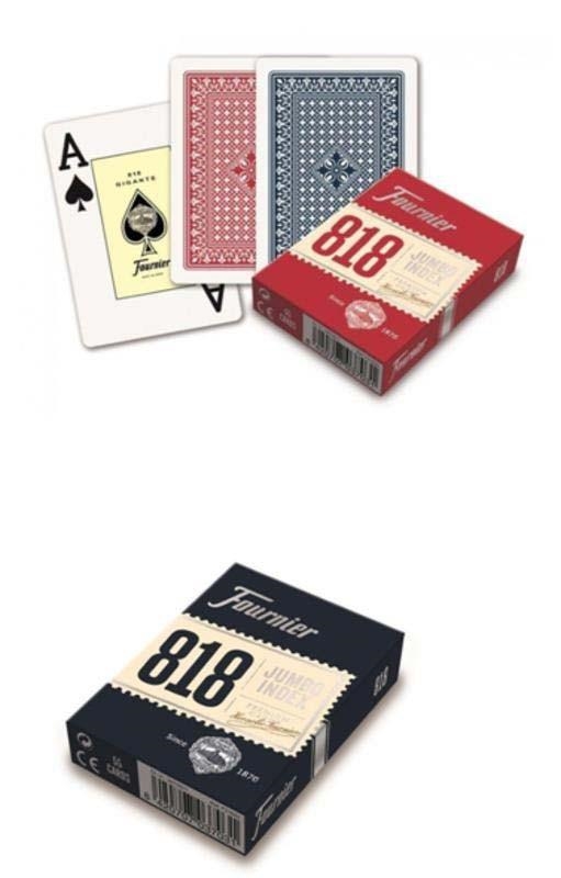 BARAJA FOURNIER 818 POKER NUMERO GRANDE | 8420707037031 | Librería Castillón - Comprar libros online Aragón, Barbastro