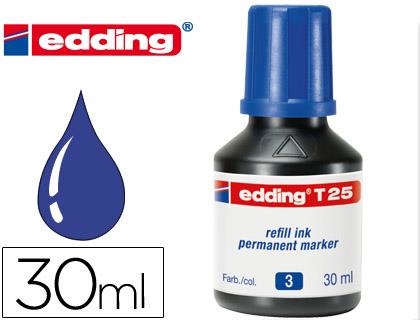 TINTA EDDING T25 AZUL PARA RELLENAR ROTULADORES T-25 | 4004764023882 | Librería Castillón - Comprar libros online Aragón, Barbastro