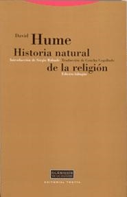 HISTORIA NATURAL DE LA RELIGION | 9788481646108 | HUME, DAVID | Librería Castillón - Comprar libros online Aragón, Barbastro