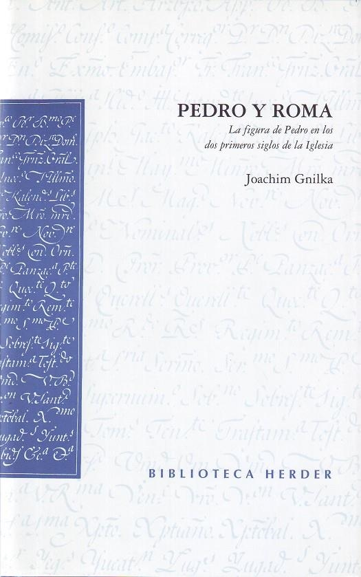 Pedro y Roma | 9788425422843 | Gnilka, Joachim | Librería Castillón - Comprar libros online Aragón, Barbastro