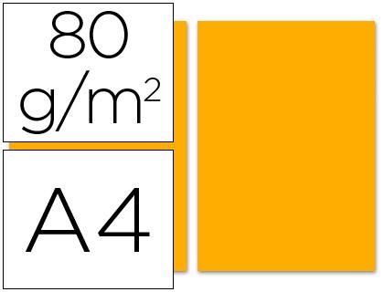 PAPEL A4 80GR 100H COLOR NARANJA LIDERPAPEL | 8423473282940 | Librería Castillón - Comprar libros online Aragón, Barbastro