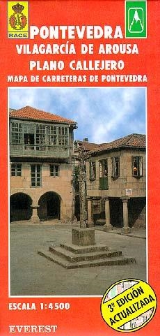 PONTEVEDRA / VILAGARCIA DE AROUSA  PLANO CALLEJERO Y MAPA PR | 9788424140823 | Cartografía Everest | Librería Castillón - Comprar libros online Aragón, Barbastro