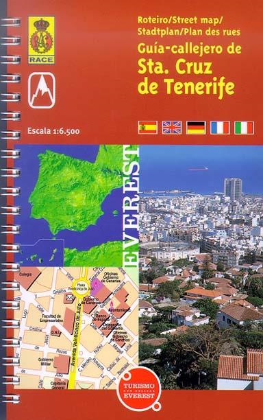 STANTA CRUZ DE TENERIFE GUIA CALLEJERO | 9788424100919 | Cartografía Everest | Librería Castillón - Comprar libros online Aragón, Barbastro