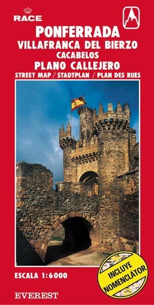 PONFERRADA VILLAFRANCA DEL BIERZO PLANO CALLEJERO / EL BIERZ | 9788424137847 | Cartografía Everest | Librería Castillón - Comprar libros online Aragón, Barbastro