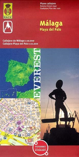 MALAGA  PLANO CALLEJERO | 9788424100780 | Cartografía Everest | Librería Castillón - Comprar libros online Aragón, Barbastro