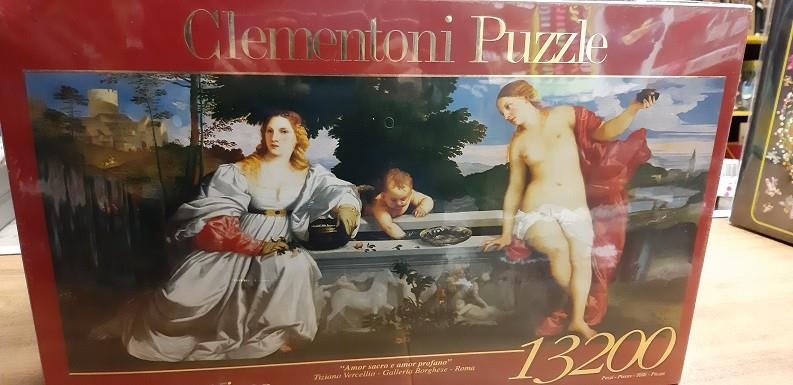 PUZZLE CLEMENTONI 38000 13200 TIZIANO AMOR SACRO Y AMOR PROF | 8005125380008 | Librería Castillón - Comprar libros online Aragón, Barbastro