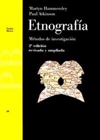 ETNOGRAFIA. METODOS DE INVESTIGACION | 9788449309809 | HAMMERSLEY, MARTYN | Librería Castillón - Comprar libros online Aragón, Barbastro