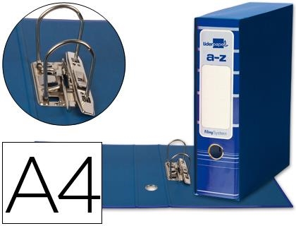 ARCHIVADOR A4 2A 80MM PAL.AZUL + CAJA 32075 | 8423473320758 | Librería Castillón - Comprar libros online Aragón, Barbastro