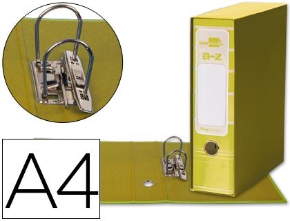 ARCHIVADOR A4 2A 80MM PAL.AMARILLO + CAJA | 8423473320710 | Librería Castillón - Comprar libros online Aragón, Barbastro