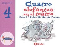 CUATRO ELEFANTES EN EL TEATRO - ZOO DE LOS NUMEROS | 9788421636435 | TRIA 3; GARCIA FRANCO, PEDRO MA. | Librería Castillón - Comprar libros online Aragón, Barbastro