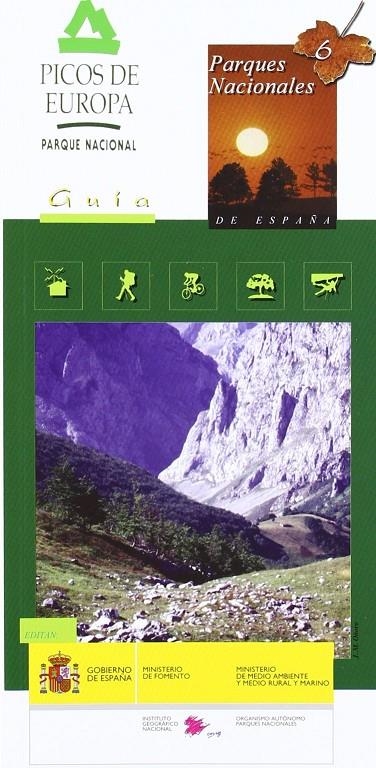 MAPA GUIA DEL PARQUE NACIONAL DE LOS PICOS DE EUROPA | 9788441601437 | AA.VV. | Librería Castillón - Comprar libros online Aragón, Barbastro