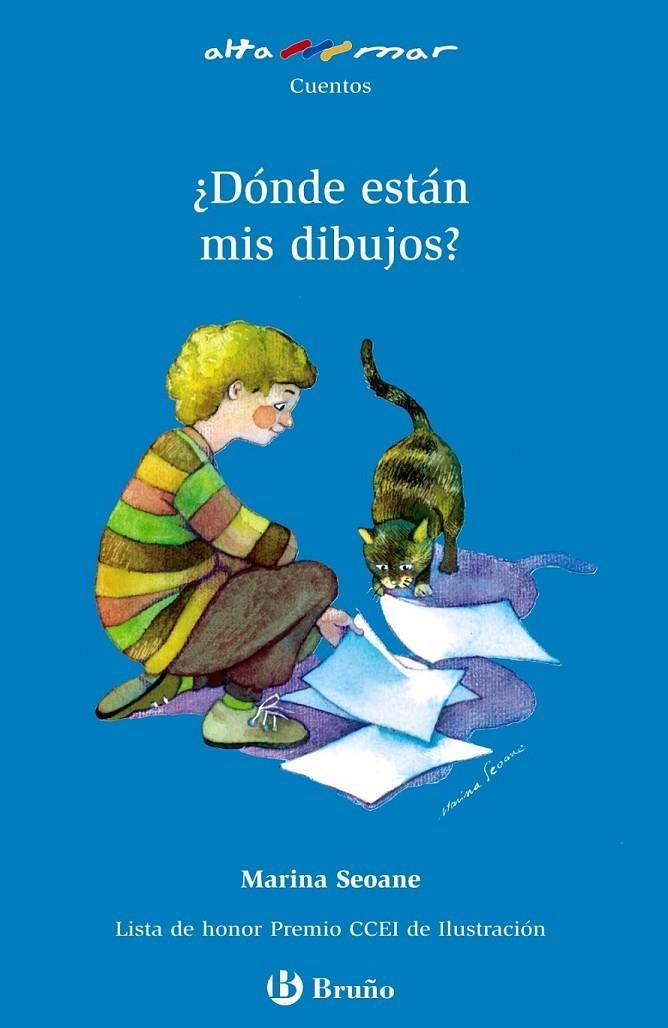 DÓNDE ESTÁN MIS DIBUJOS - ALTAMAR AZUL | 9788421651070 | SEOANE, MARINA | Librería Castillón - Comprar libros online Aragón, Barbastro