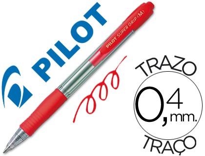 BOLIGRAFO PILOT SUPERGRIP ROJO | 4902505154898 | Librería Castillón - Comprar libros online Aragón, Barbastro