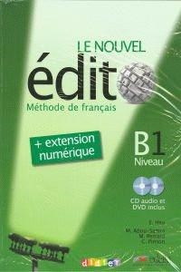 Le Nouvel Édito B1 Alumno + Extesion numérique. Niveau B1+CD+DVD | 9788477117537 | VV.AA | Librería Castillón - Comprar libros online Aragón, Barbastro