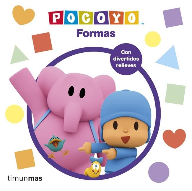 Pocoyó. Formas (Libro con relieves) | 9788408121619 | Zinkia Entertainment, S. A. | Librería Castillón - Comprar libros online Aragón, Barbastro