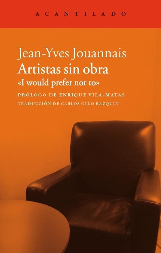 Artistas sin obra | 9788415689980 | Jouannais, Jean-Yves | Librería Castillón - Comprar libros online Aragón, Barbastro