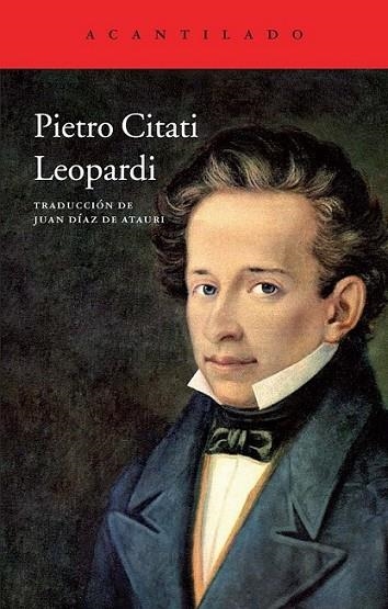 Leopardi | 9788415689881 | Citati, Pietro | Librería Castillón - Comprar libros online Aragón, Barbastro