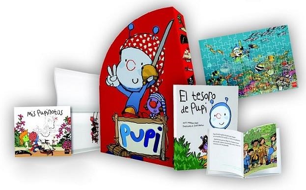 PUPI CAJA REGALO CON PUZLE | 9788467562507 | Menéndez-Ponte, María | Librería Castillón - Comprar libros online Aragón, Barbastro