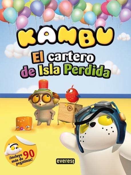 Kambu. El cartero de Isla Perdida. Libro de pegatinas reutilizables | 9788444168494 | Character Corea | Librería Castillón - Comprar libros online Aragón, Barbastro