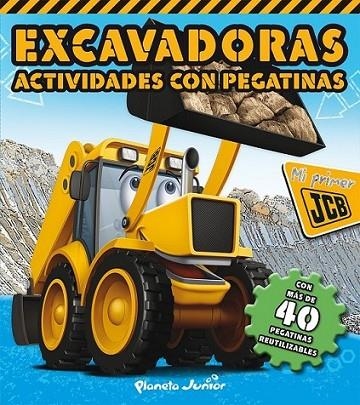 JCB. Excavadoras : Actividades con pegatinas | 9788408121428 | JCB | Librería Castillón - Comprar libros online Aragón, Barbastro