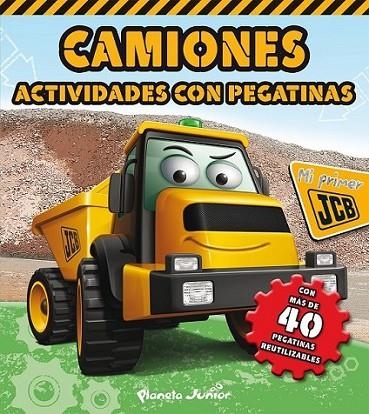 JCB. Camiones : Actividades con pegatinas | 9788408121497 | JCB | Librería Castillón - Comprar libros online Aragón, Barbastro