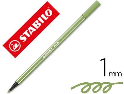 STABILO 68/43 VERDE HOJA ROTULADOR 49232 | 4006381333283 | Librería Castillón - Comprar libros online Aragón, Barbastro