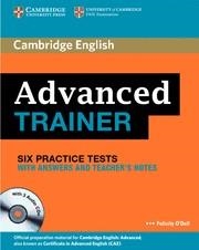 Advanced Trainer Six Practice Tests with Answers and Audio CDs (3) | 9780521187008 | O'Dell, Felicity | Librería Castillón - Comprar libros online Aragón, Barbastro