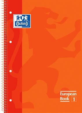 CUADERNO OXFORD ESPIRAL MICROPERFORADO A4+ 80H 90GR CDL 5X5 T.ENC. NARANJA | 8412771007010 | Librería Castillón - Comprar libros online Aragón, Barbastro