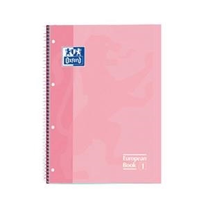 CUADERNO OXFORD ESPIRAL MICROPERFORADO A4+ 80H 90GR CDL 5X5 T.ENC. ROSA CHICHE | 8412771007096 | Librería Castillón - Comprar libros online Aragón, Barbastro