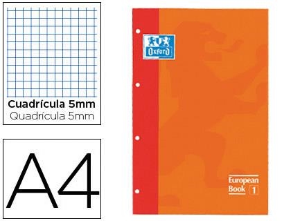 RECAMBIO A4 4T 80H CDL 5MM OXFORD SCHOOL NARANJA FLUOR | 3020120058559 | Librería Castillón - Comprar libros online Aragón, Barbastro