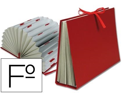 CARPETA FUELLE A-Z Fº CARTON FORRADO BURDEOS 01377 | 8423473013773 | Librería Castillón - Comprar libros online Aragón, Barbastro