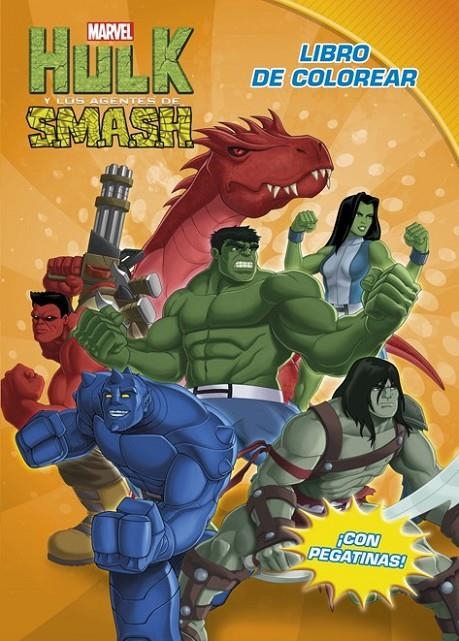 Hulk y los agentes de Smash. Libro de colorear | 9788415343691 | Marvel | Librería Castillón - Comprar libros online Aragón, Barbastro