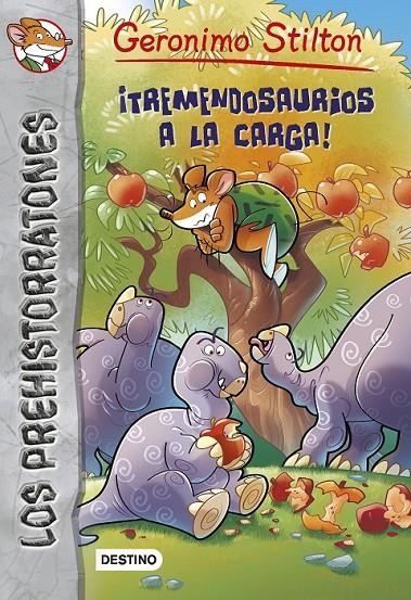 ¡Tremendosaurios a la carga! - Geronimo Stilton Prehistorratones 8 | 9788408131960 | Stilton, Geronimo | Librería Castillón - Comprar libros online Aragón, Barbastro