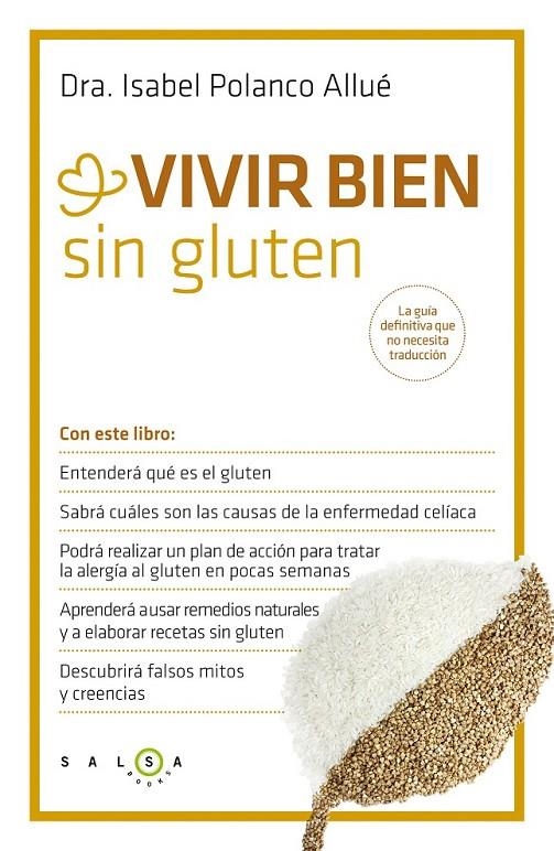 Vivir bien sin gluten | 9788415193586 | Polanco, Isabel | Librería Castillón - Comprar libros online Aragón, Barbastro