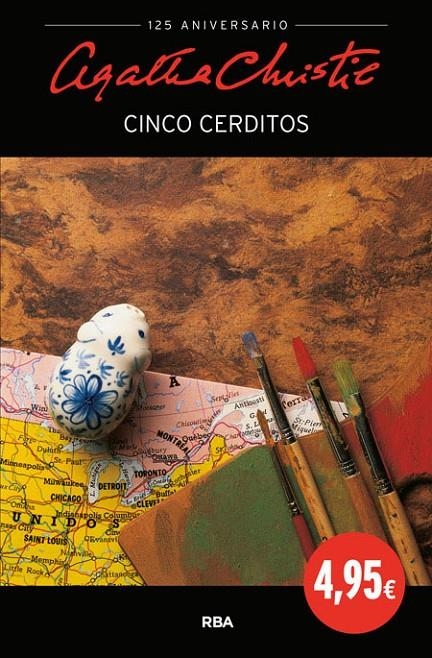 Cinco cerditos | 9788490561379 | CHRISTIE AGATHA | Librería Castillón - Comprar libros online Aragón, Barbastro