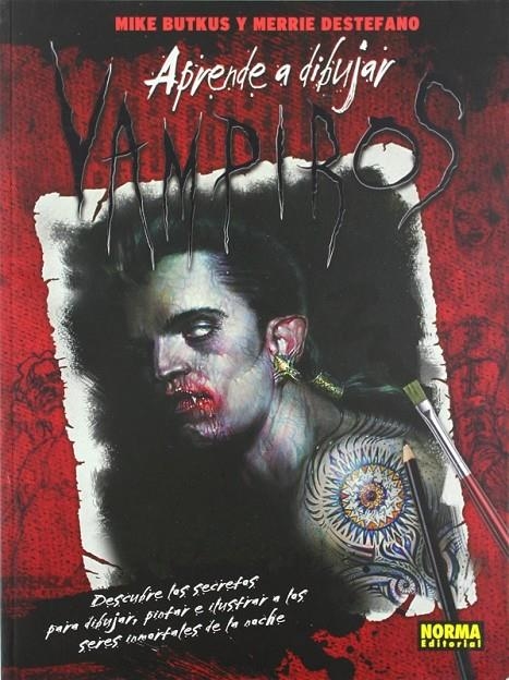 Aprende a dibujar vampiros | 9788467912784 | Butkus, Mike; Destefano, Merrie | Librería Castillón - Comprar libros online Aragón, Barbastro