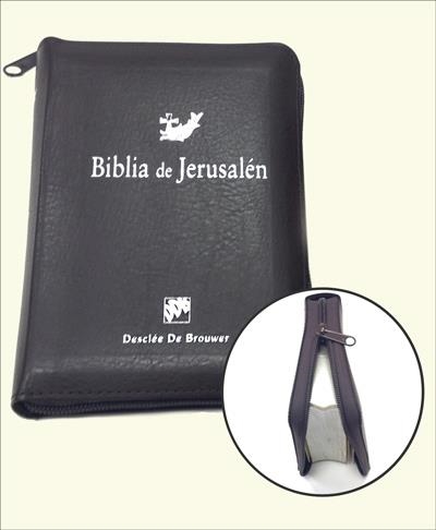 Biblia de Jerusalén de bolsillo con cremallera : Modelo 3 | 9788433027269 | Escuela Bíblica y Arqueológica de Jerusalén | Librería Castillón - Comprar libros online Aragón, Barbastro