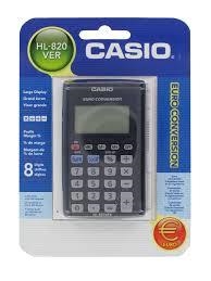 EUROCALCULADORA CASIO HL820VER BOLSILLO CON TAPA DURA | 4971850188711 | Librería Castillón - Comprar libros online Aragón, Barbastro