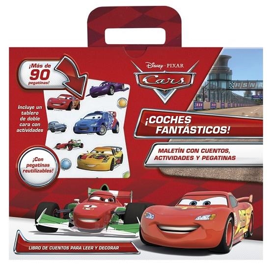 Cars. ¡Coches fantásticos! : Maletín con cuento, actividades y pegatinas | 9788499515656 | Disney | Librería Castillón - Comprar libros online Aragón, Barbastro