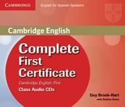 Complete First Certificate for Spanish Speakers Class Audio CDs (3) | 9788483237335 | Brook-Hart, Guy | Librería Castillón - Comprar libros online Aragón, Barbastro