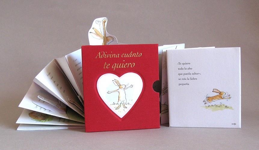 Adivina cuánto te quiero desplegable mini caja roja | 9788416126125 | McBratney, Sam | Librería Castillón - Comprar libros online Aragón, Barbastro