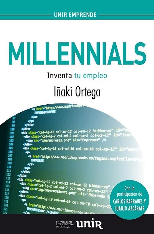 Millennials | 9788416125456 | Ortega Cachón, Iñaki | Librería Castillón - Comprar libros online Aragón, Barbastro