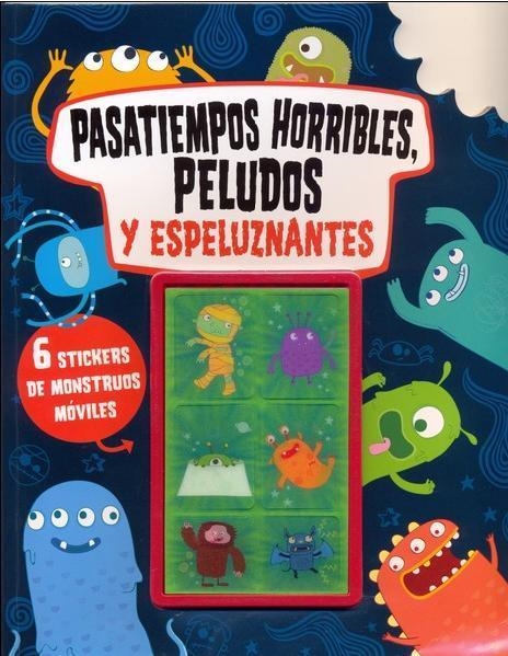 PASATIEMPOS HORRIBLES, PELUDOS, ESPELUZNANTES | 9781472344953 | VV. AA. | Librería Castillón - Comprar libros online Aragón, Barbastro