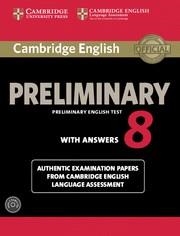 Cambridge English Preliminary 8 Student's Book Pack (Student's Book with Answers and audio CD) | 9781107675834 | Cambridge English Language Assessment | Librería Castillón - Comprar libros online Aragón, Barbastro