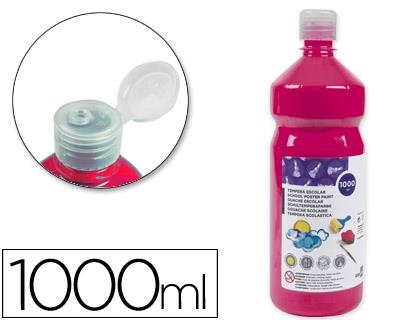 TEMPERA LIQUIDA LIDERPAPEL ESCOLAR 1000ML FUCSIA 59218 | 8006919062032 | Librería Castillón - Comprar libros online Aragón, Barbastro