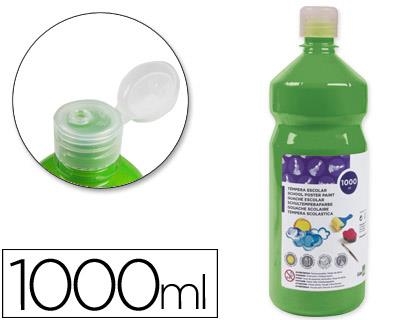 TEMPERA LIQUIDA LIDERPAPEL ESCOLAR 1000ML VERDE 59227 | 8423473592278 | Librería Castillón - Comprar libros online Aragón, Barbastro