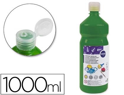 TEMPERA LIQUIDA LIDERPAPEL ESCOLAR 1000ML VERDE OSCURO 59228 | 8423473592285 | Librería Castillón - Comprar libros online Aragón, Barbastro