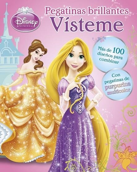 Princesas. Vísteme. Pegatinas brillantes | 9788499516141 | Disney | Librería Castillón - Comprar libros online Aragón, Barbastro